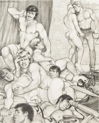 ADAM (Unknown Dates) Untitled (Three Erotic Scenes)